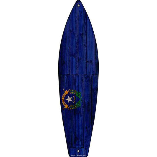Nevada State Flag Novelty Surfboard SB-127