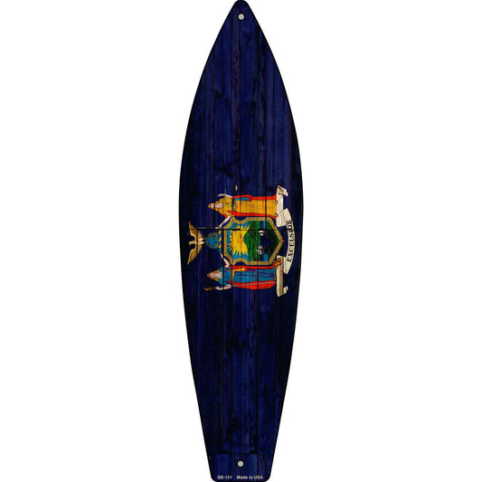 New York State Flag Novelty Surfboard SB-131