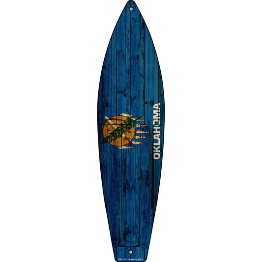Oklahoma State Flag Novelty Surfboard SB-135