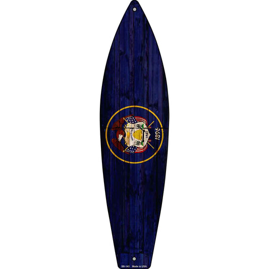 Utah State Flag Novelty Surfboard SB-143