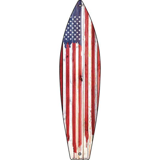 Painted American Flag Novelty Surfboard SB-164