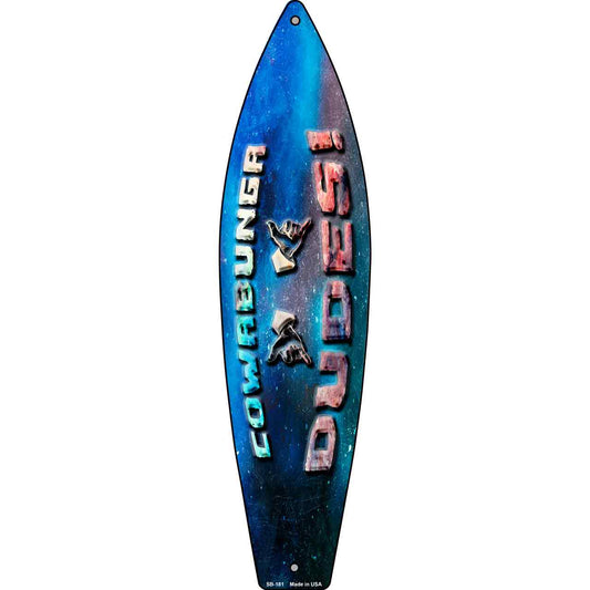 Cowabunga Dudes Novelty Surfboard SB-181