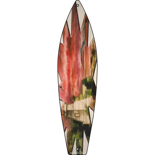 Light House Novelty Metal Surfboard Sign SB-394