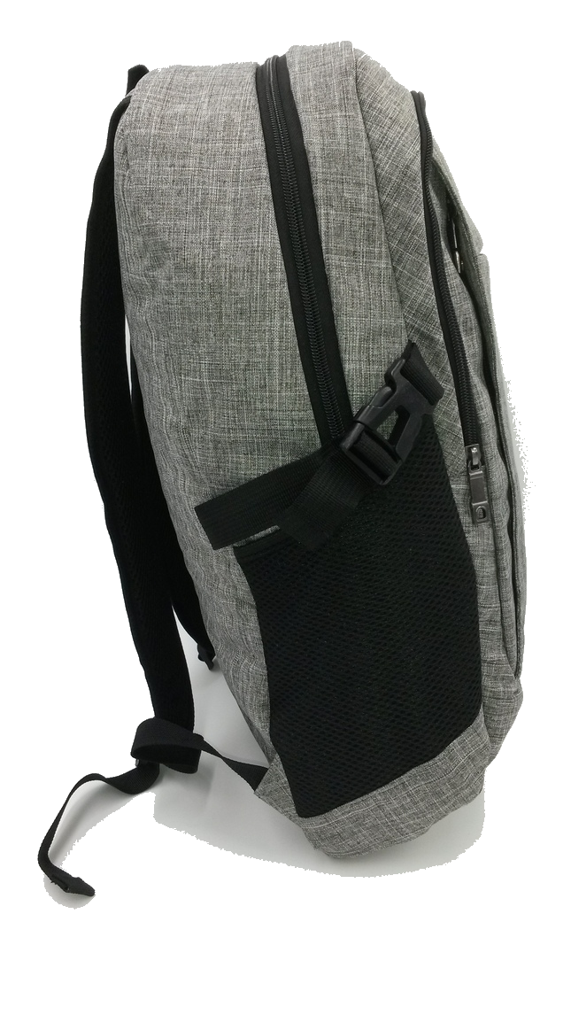 Multi-Pocket Two Tone Travel Laptop Backpack with USB port