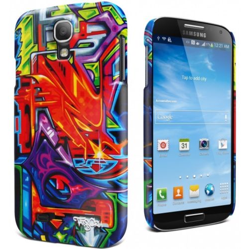 Galaxy S4 Cygnett Tats Cru Bio Graffiti Quiet Storm Soft-touch Case/Skin