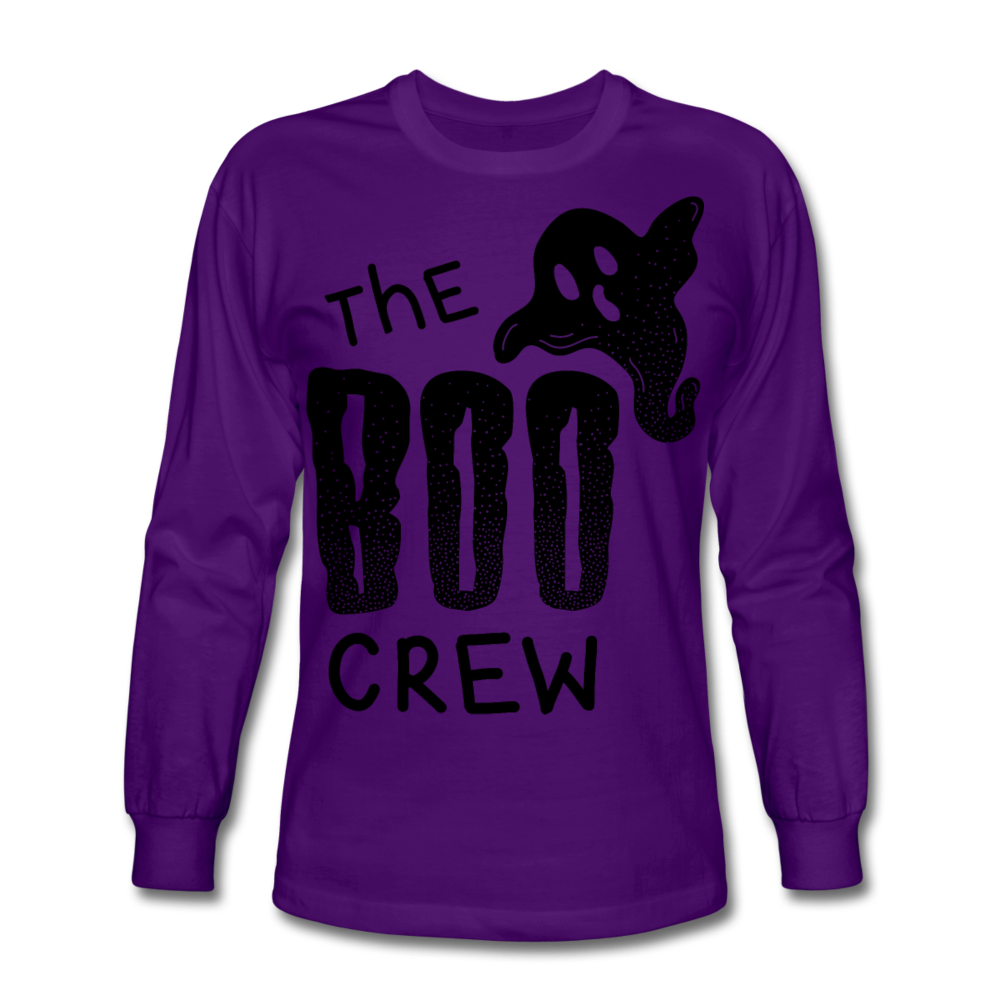 The Boo Crew Men's Long Sleeve T-Shirt - purple