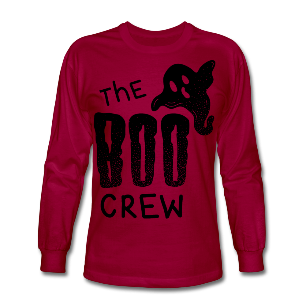 The Boo Crew Men's Long Sleeve T-Shirt - dark red