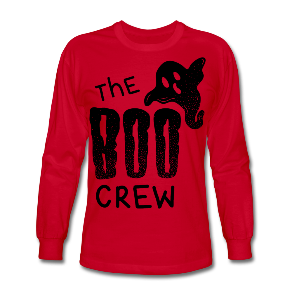 The Boo Crew Men's Long Sleeve T-Shirt - red