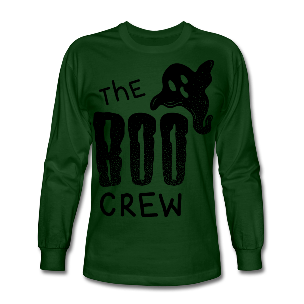 The Boo Crew Men's Long Sleeve T-Shirt - forest green