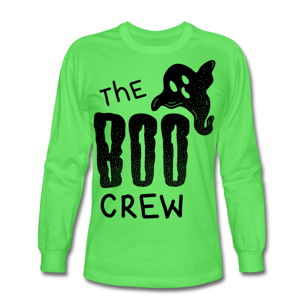 The Boo Crew Men's Long Sleeve T-Shirt - kiwi