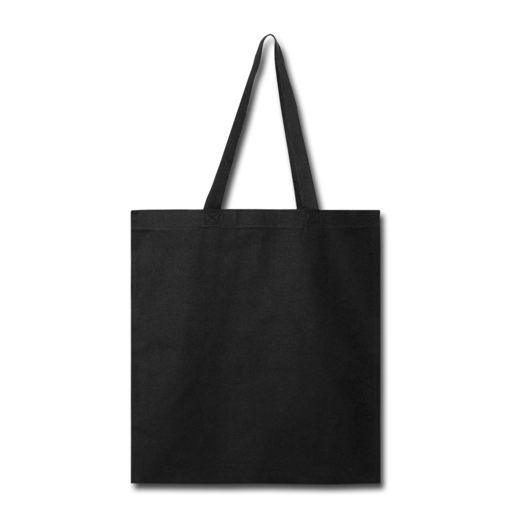 Customizable Tote Bag add your own photo, images, designs, quotes, texts and more - black