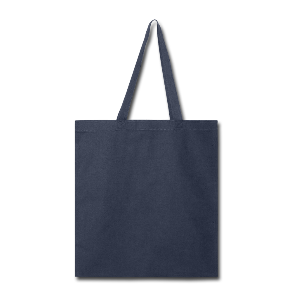 Customizable Tote Bag add your own photo, images, designs, quotes, texts and more - navy