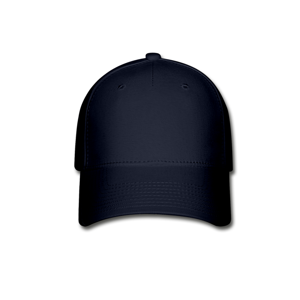 Customizable Baseball Cap add your own photos, images, designs, quotes, texts and more - navy