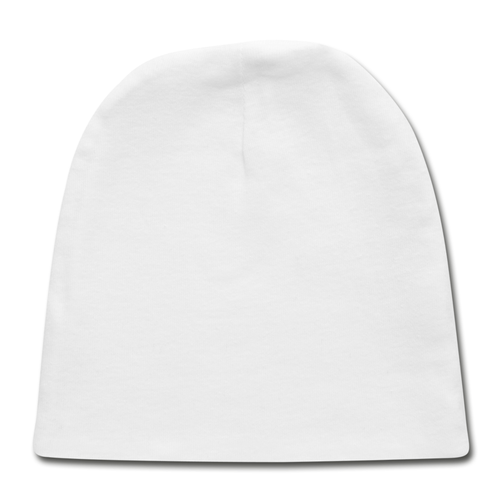 Customizable Baby Cap add your own photos, images, designs, quotes, texts and more - white