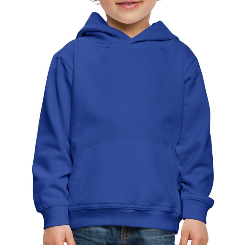 Customizable Kids‘ Premium Hoodie add your own photos, images, designs, quotes, texts and more - royal blue