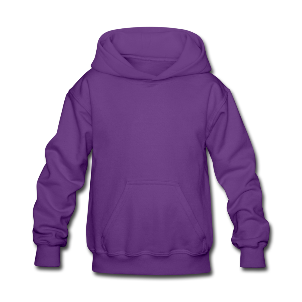 Customizable Kids' Hoodie add your own photos, images, designs, quotes, texts and more - purple