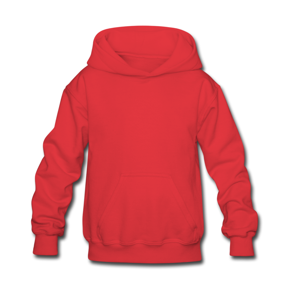 Customizable Kids' Hoodie add your own photos, images, designs, quotes, texts and more - red