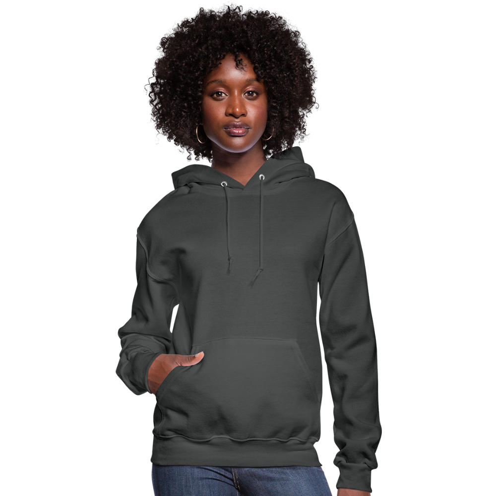 Customizable Women's Hoodie add your own photos, images, designs, quotes, texts and more - asphalt