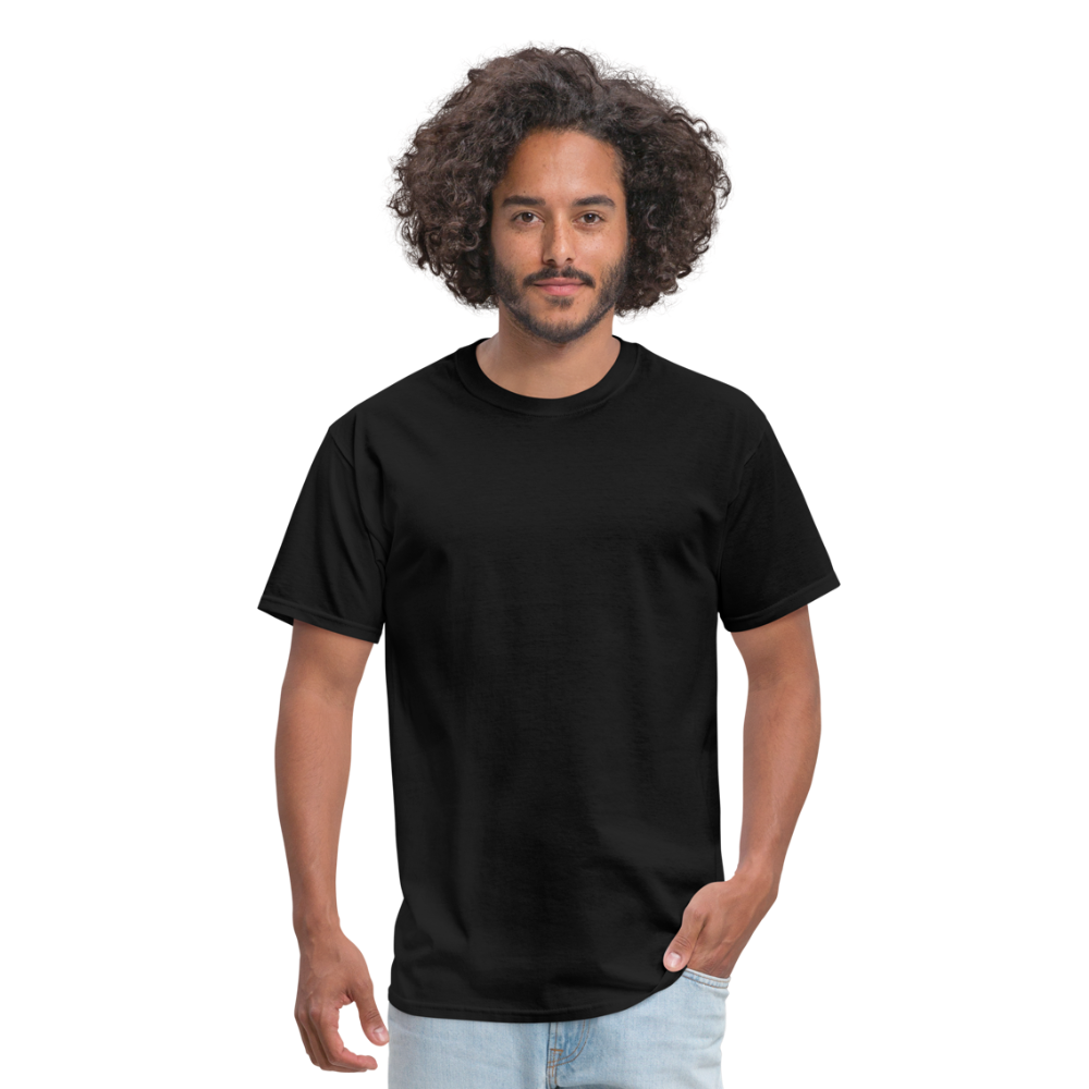 Customizable Unisex Classic T-Shirt add your own photos, images, designs, quotes, texts and more - black