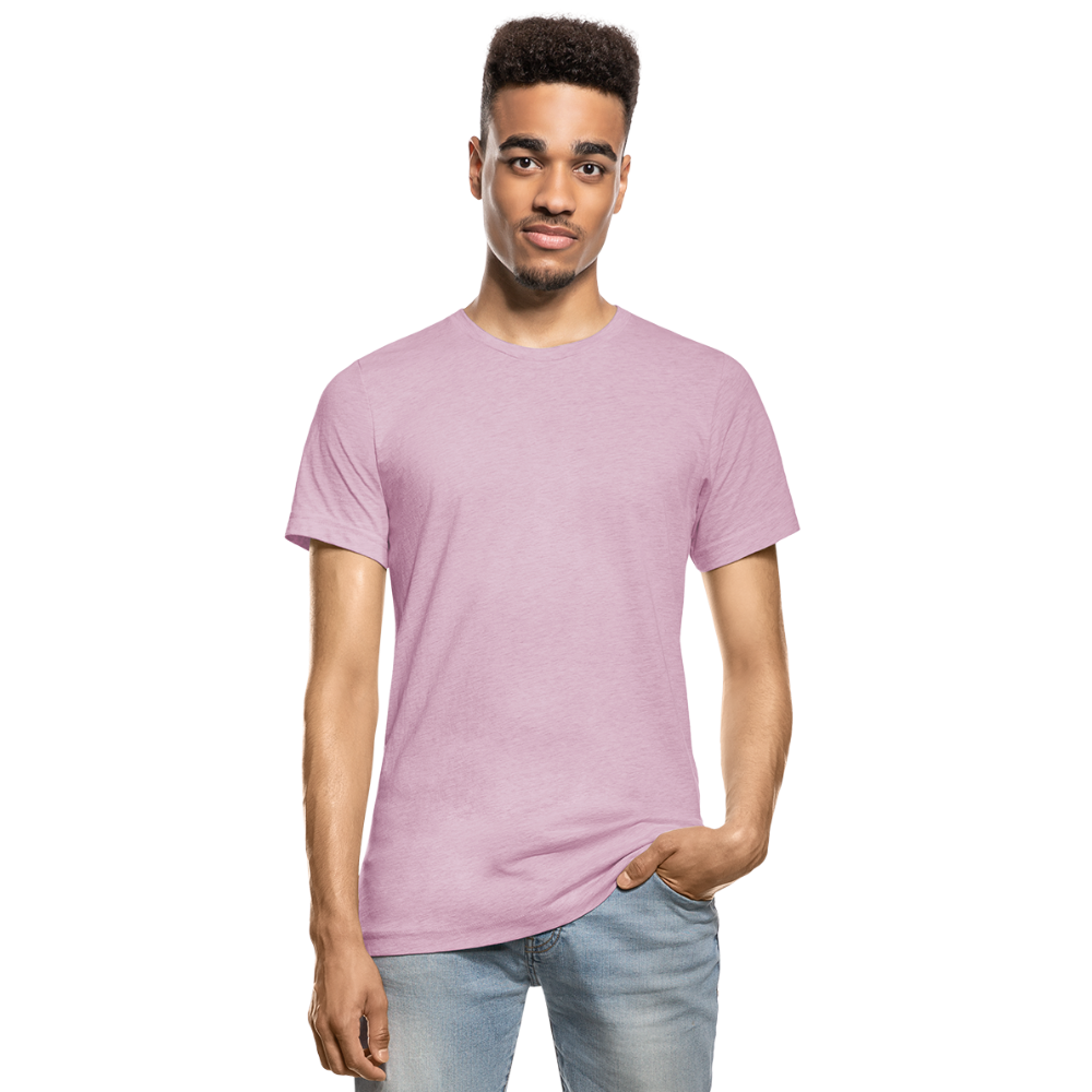 Customizable Unisex Heather Prism T-Shirt add your own photos, images, designs, quotes, texts and more - heather prism lilac