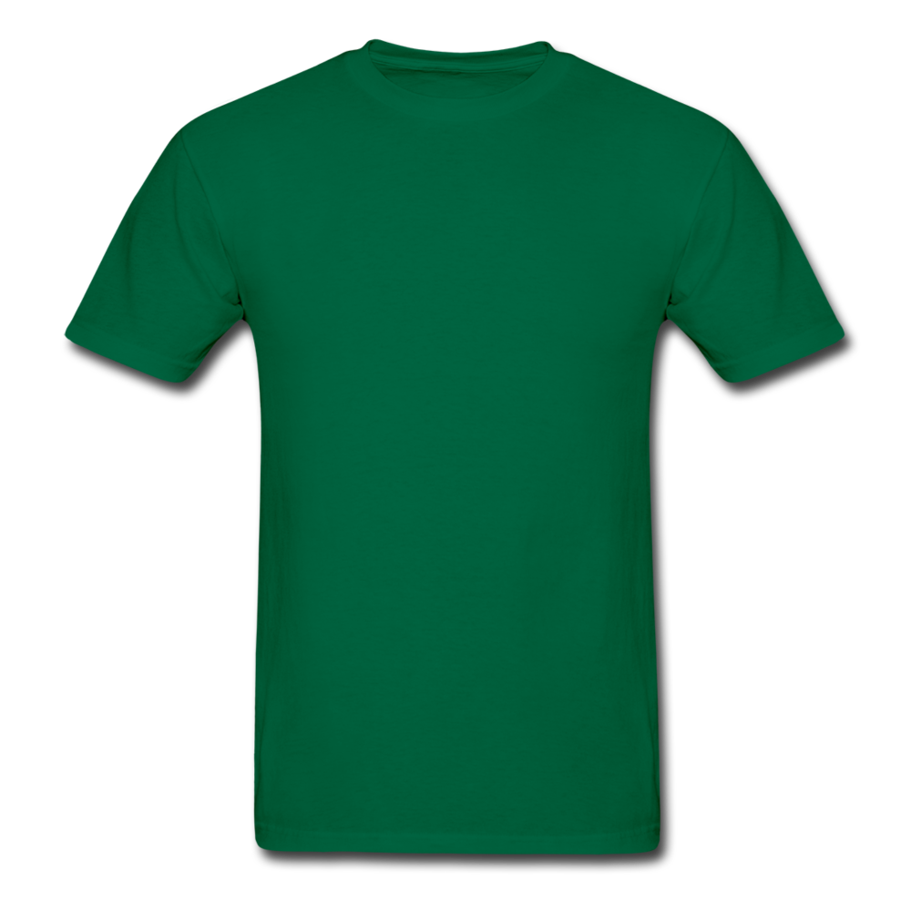 Customizable Gildan Ultra Cotton Adult T-Shirt add your own photos, images, designs, quotes, texts and more - bottlegreen