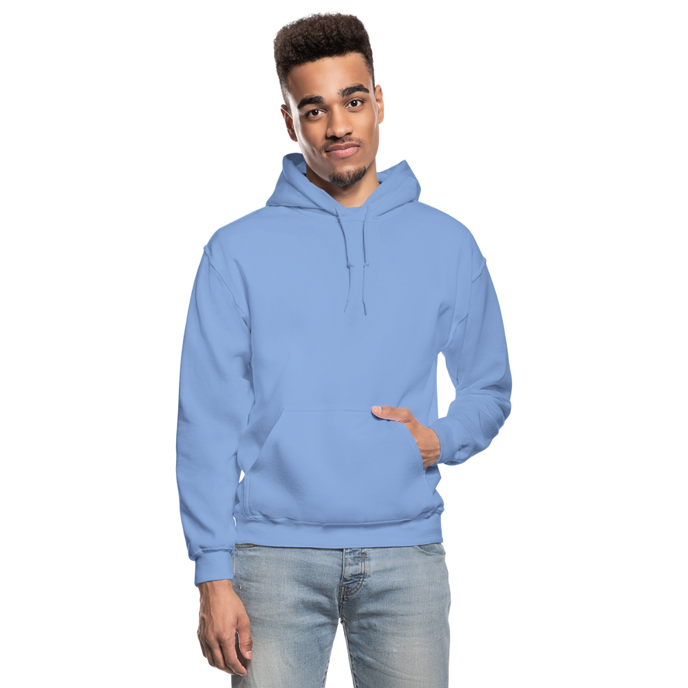 Customizable Gildan Heavy Blend Adult Hoodie add your own photos, images, designs, quotes, texts and more - carolina blue
