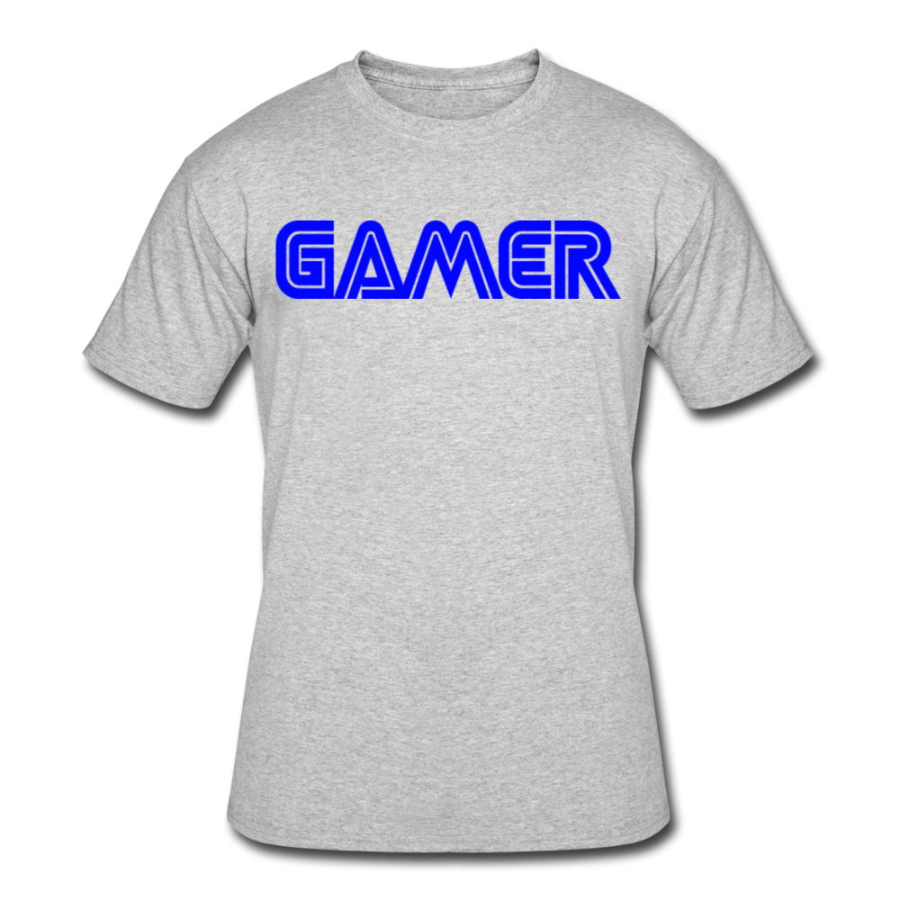 Gamer Word Text Art Men’s 50/50 T-Shirt - heather gray