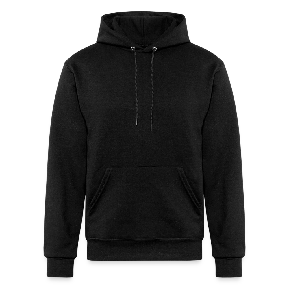 Customizable Champion Unisex Powerblend Hoodie add your own photos, images, designs, quotes and more - black