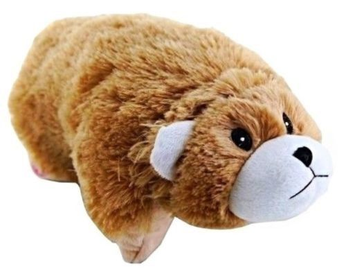 Dazzle Pets, animal Light up Plushie Doll Pillow for Kids! Barry the Bear